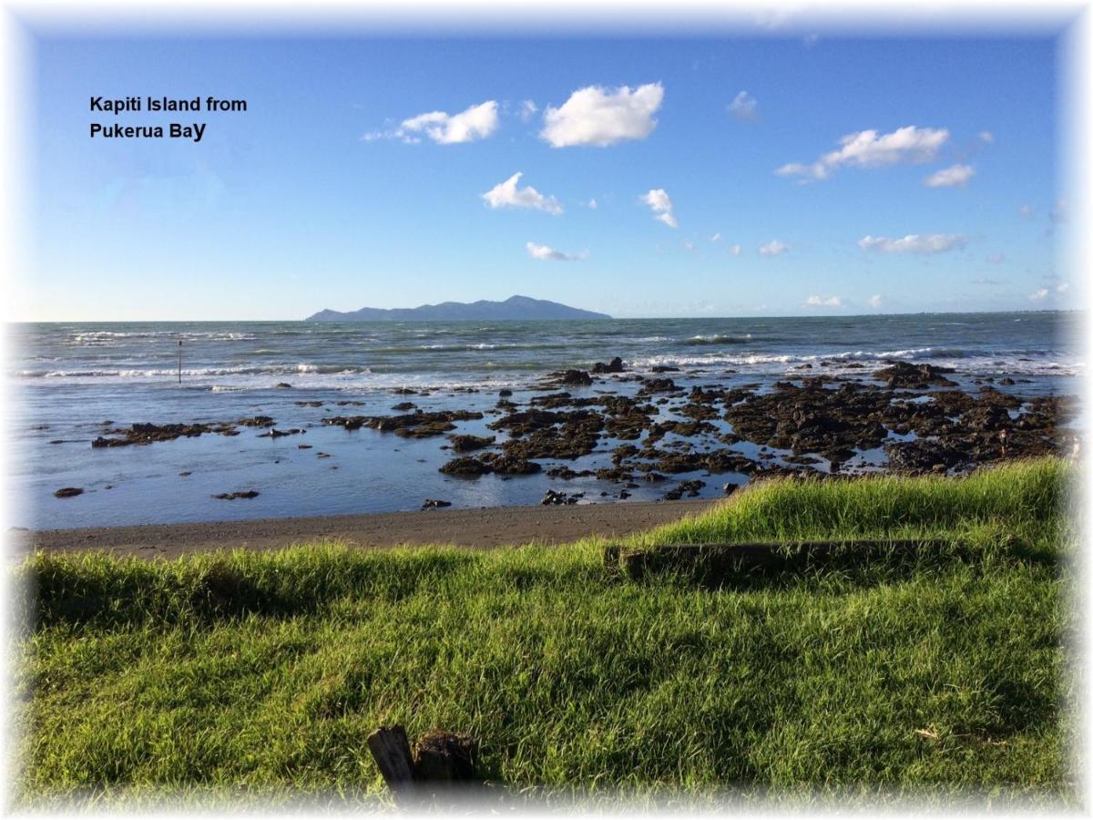 Peaceful Pukerua Bay Apartment Bagian luar foto